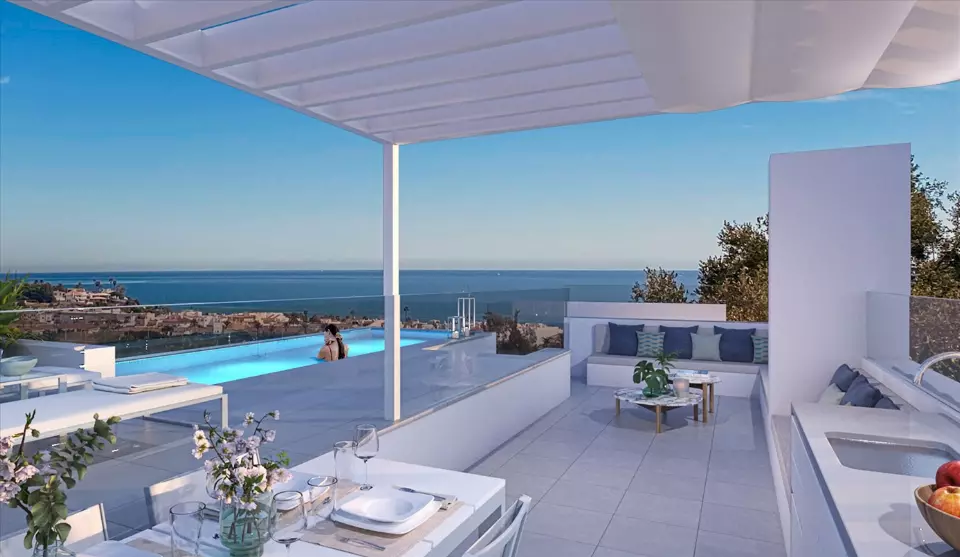 NaviGolf Suites II in La Cala de Mijas - eksteriør foto 1