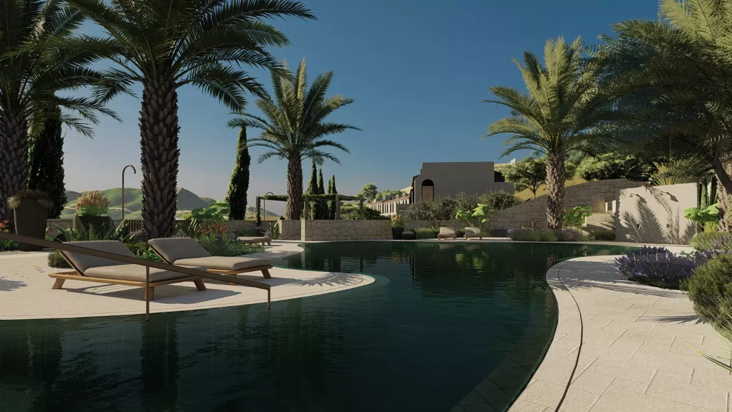 Luna Nova Residences Apartaments in Guaro - Außenansicht Foto 1