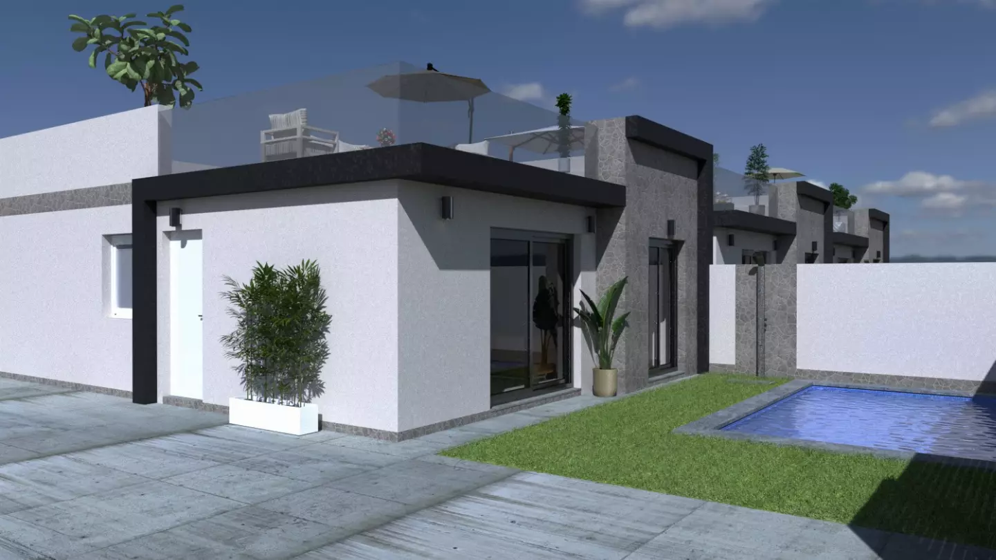 Melora Villas in Balsicas - widok zewnętrzny zdjęcie 1