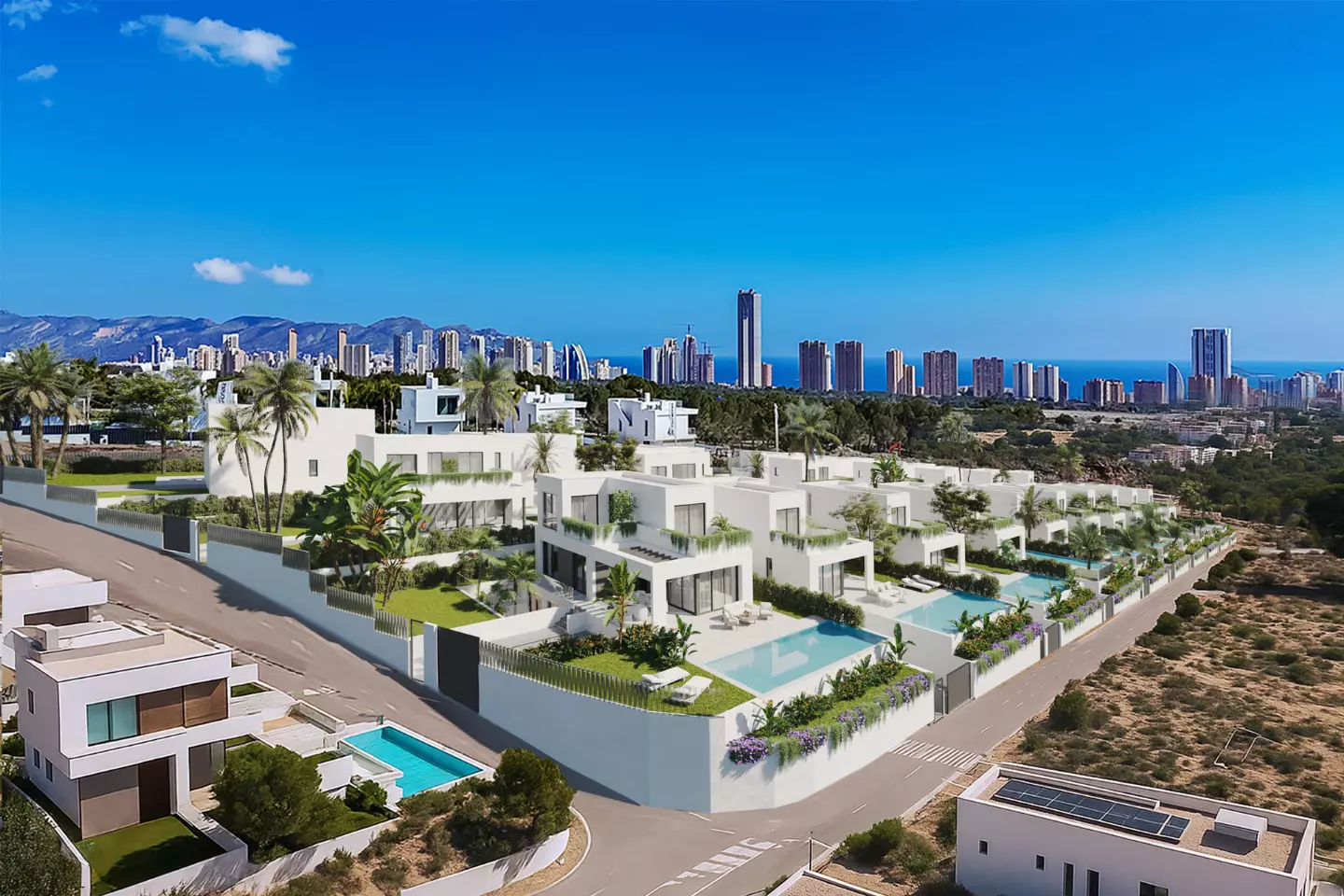 Costabella Residences Fase II in Finestrat - eksteriør foto 1