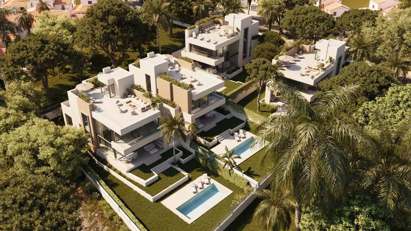 Sirocco Villas in Marbella - widok zewnętrzny zdjęcie 1