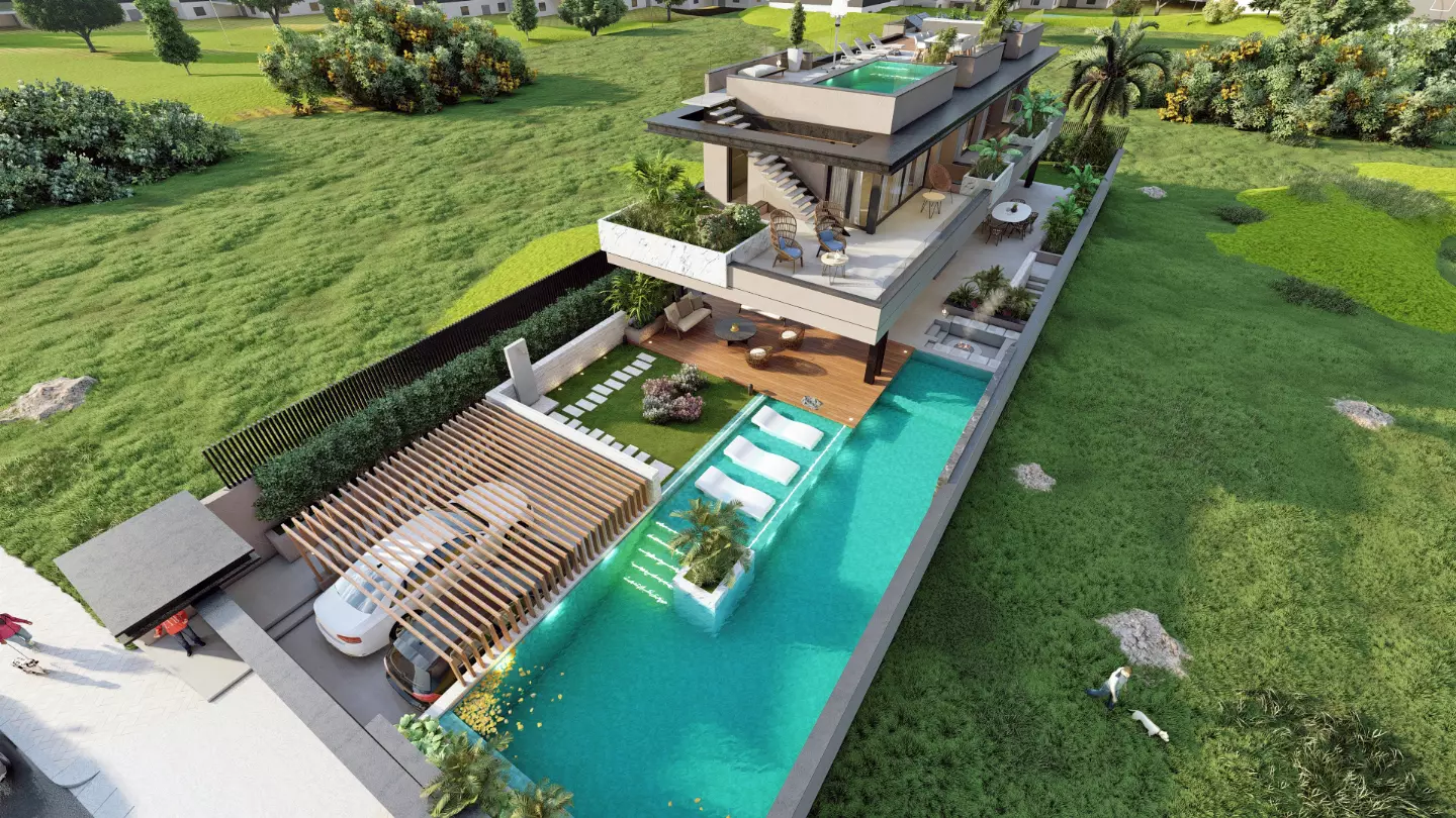 Villas Bellagio in Fuengirola - Außenansicht Foto 1