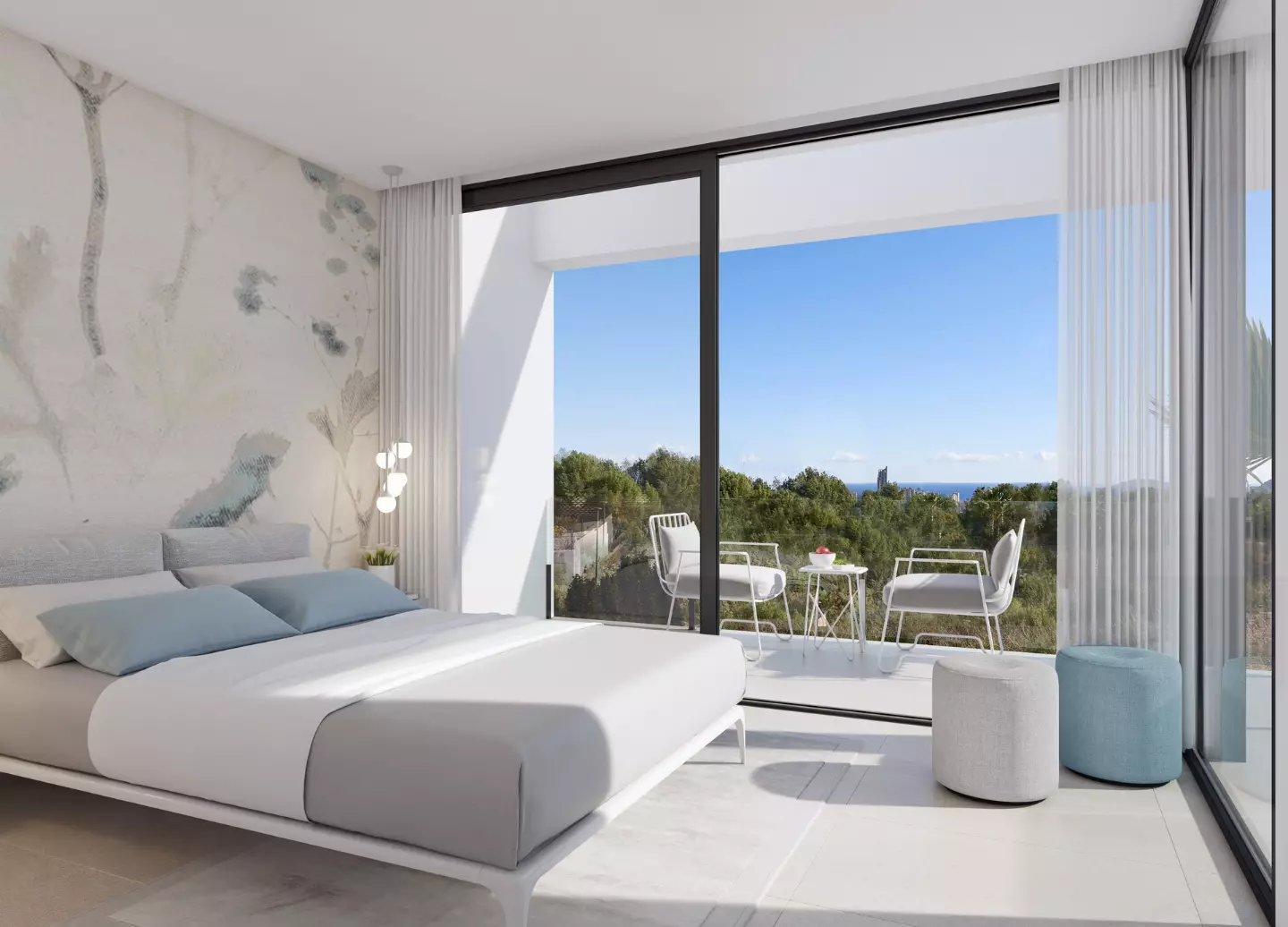 Sea View 6 Villas in Finestrat - exterior photo 1