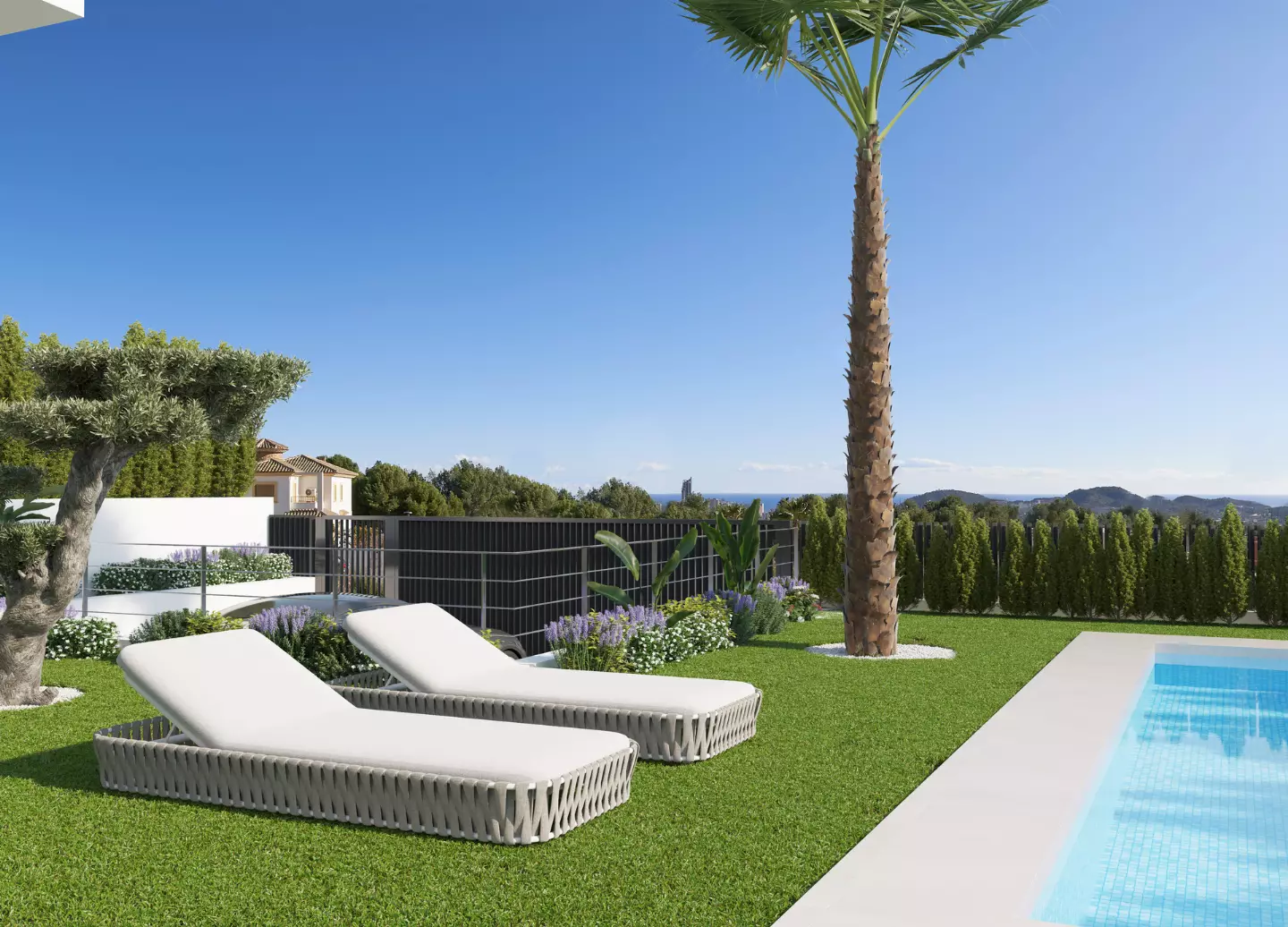 Sea View 6 Villas in Finestrat - exterior photo 1