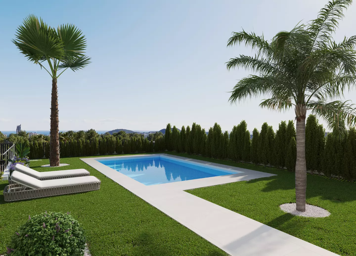 Sea View 6 Villas in Finestrat - exterior photo 1
