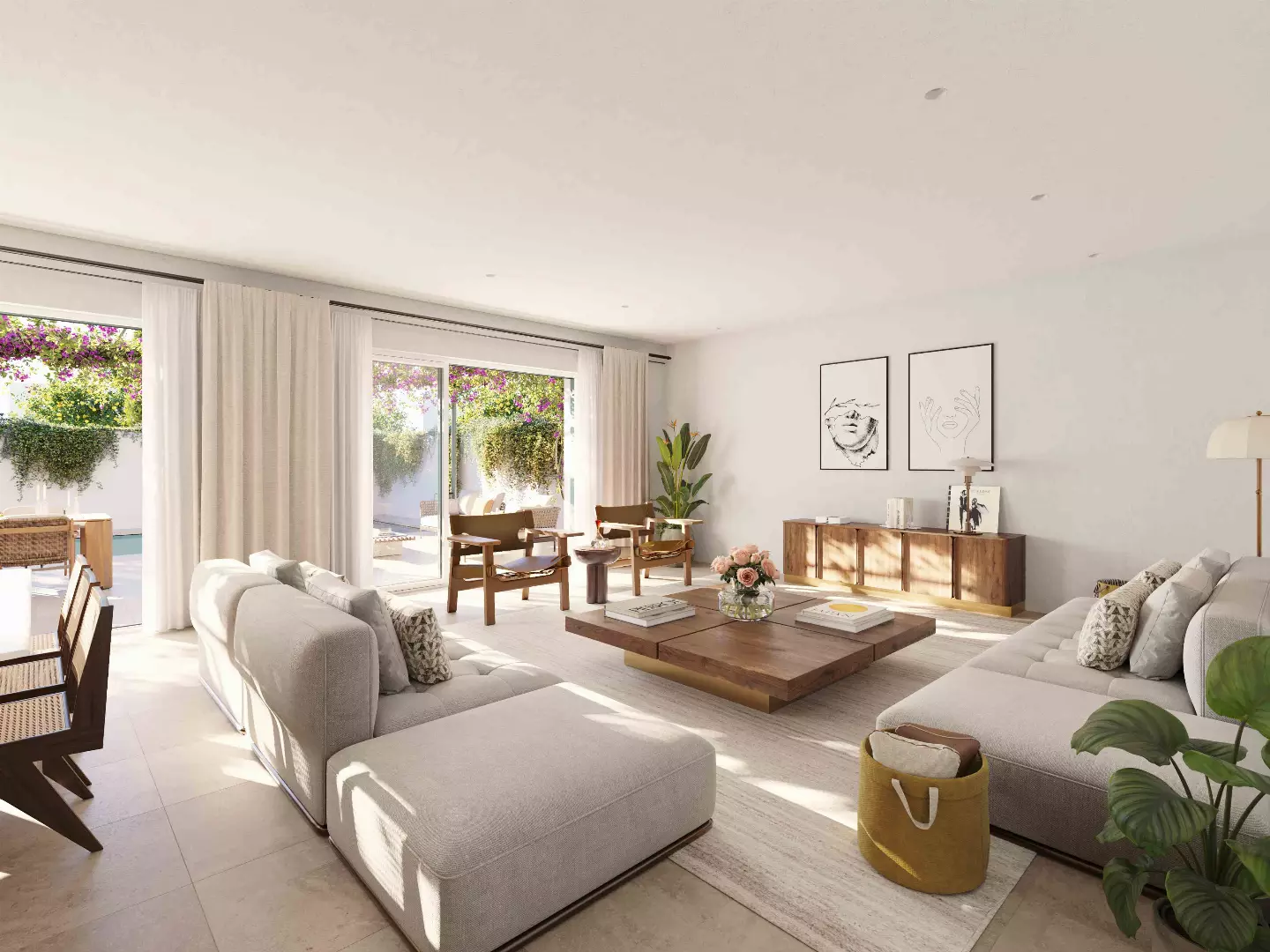 Casa Patio en Las Villas de los Alamos in Sotogrande - eksteriør foto 1