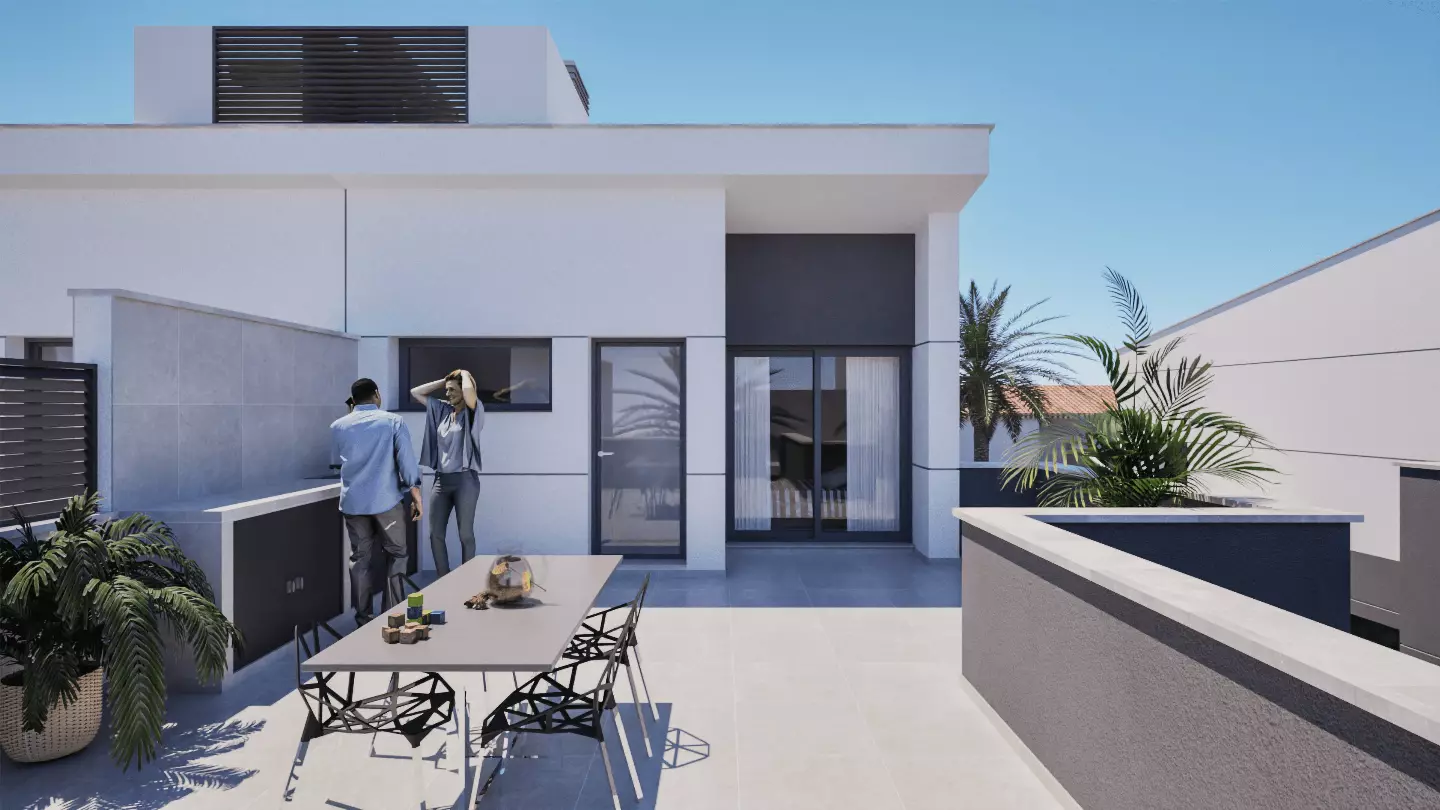 Residencial Carrizo Beach in Los Nietos - eksteriør foto 1