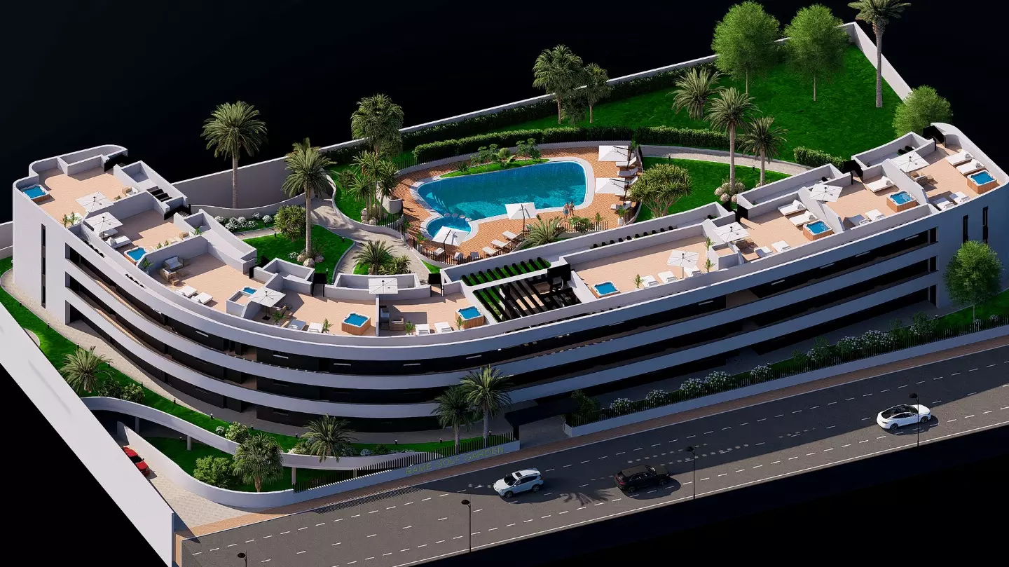 Edificio Torre Gold Garden in Los Alcázares - экстерьер фото 1