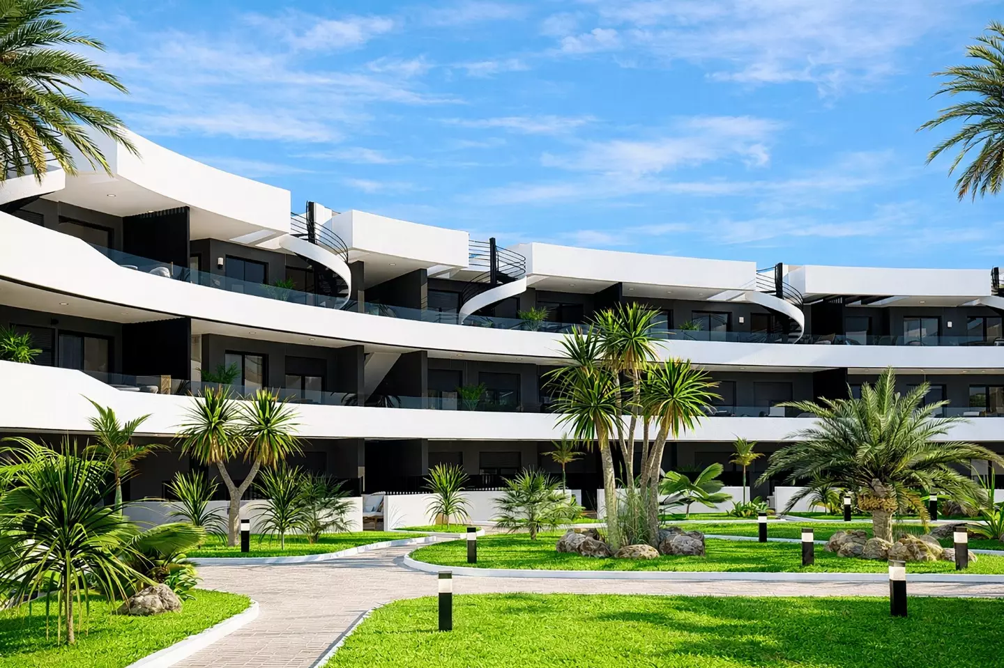 Edificio Torre Gold Garden in Los Alcázares - экстерьер фото 1