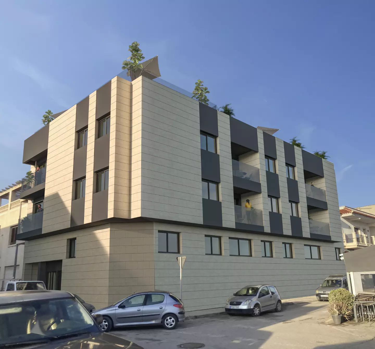 Edificio Picasso in Catral - exteriör foto 1