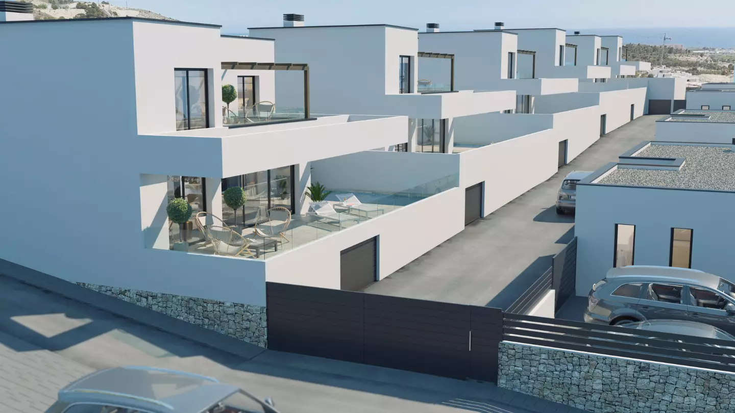 Puig Campana Villas in Finestrat - exterior photo 1
