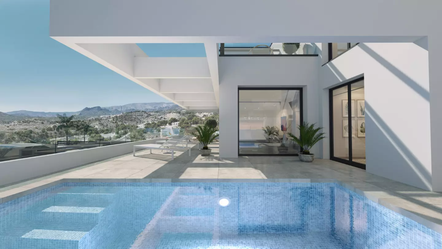 Puig Campana Villas in Finestrat - extérieur photo 1