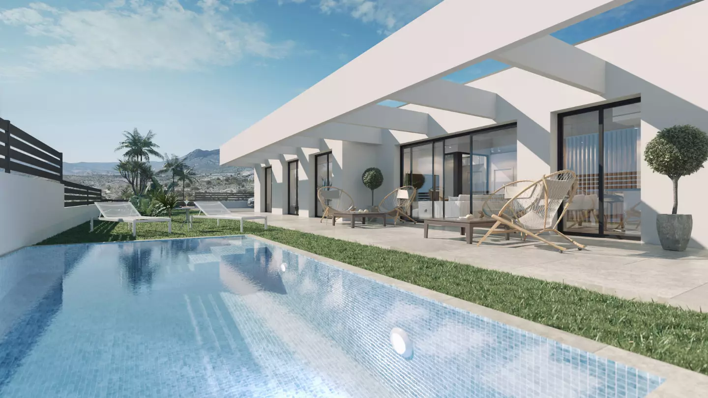 Puig Campana Villas in Finestrat - extérieur photo 1