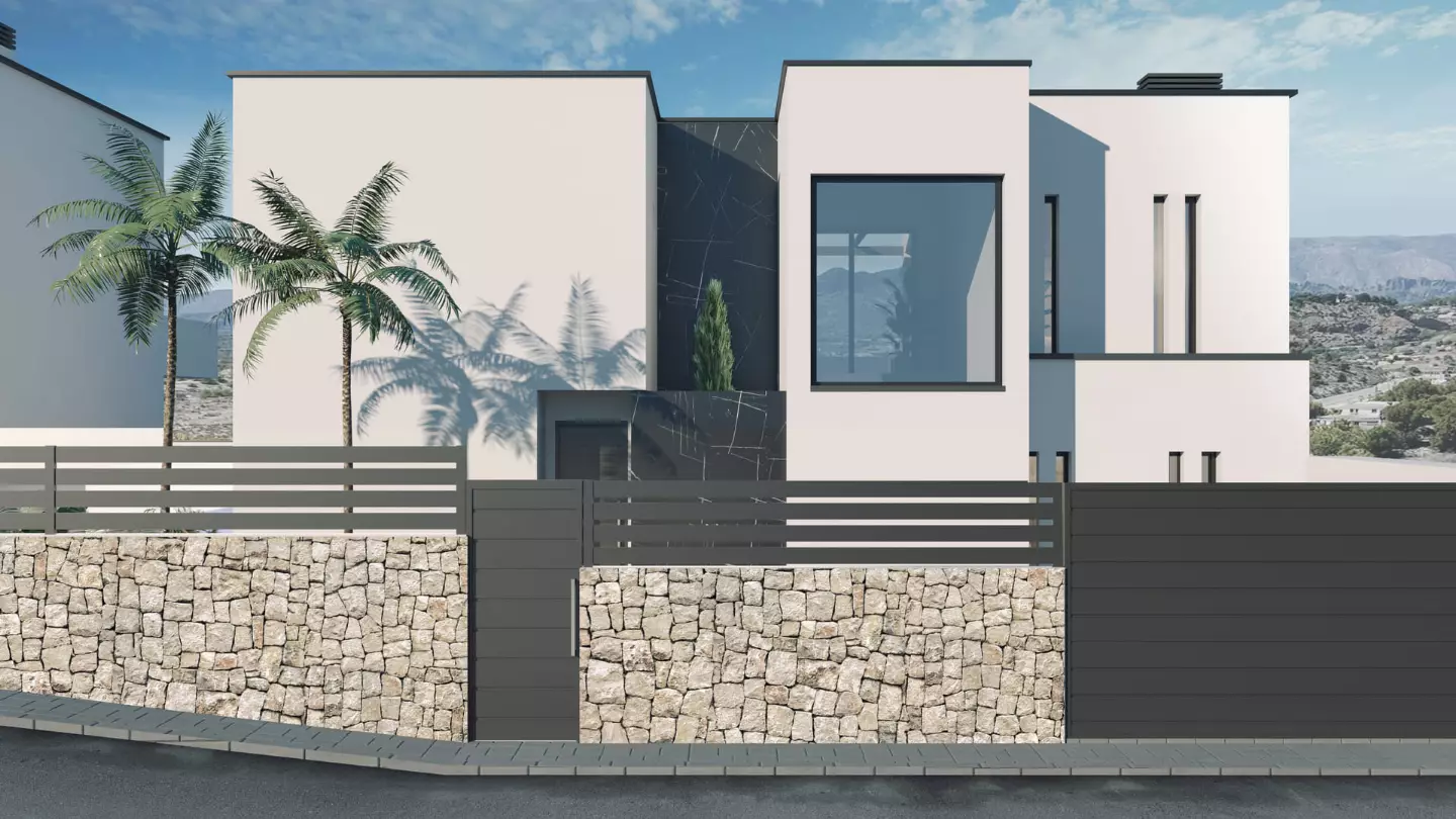 Puig Campana Villas in Finestrat - extérieur photo 1