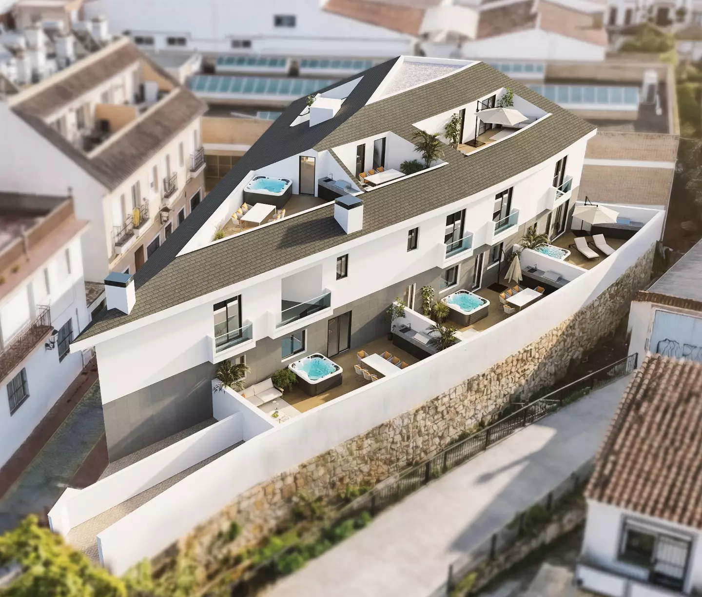 Azure Homes in Fuengirola - экстерьер фото 1