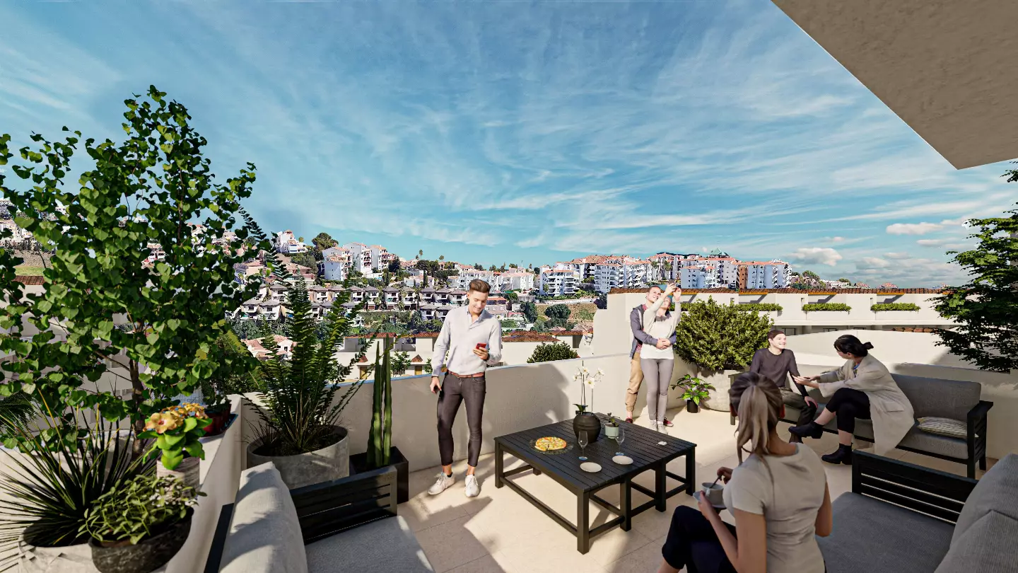 Coral Residencial Mijas in Mijas - экстерьер фото 1