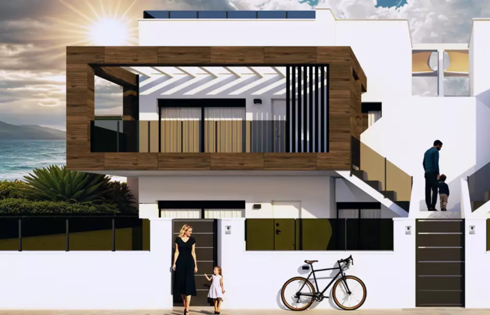 Residencial Eolo Beach in San Pedro del Pinatar - exteriör foto 1