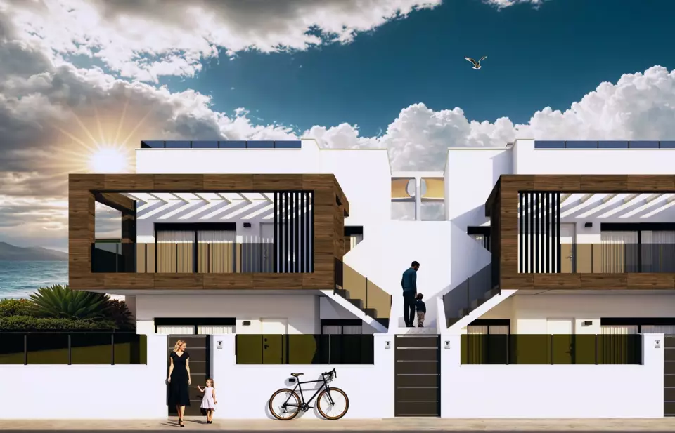 Residencial Eolo Beach in San Pedro del Pinatar - exteriör foto 1