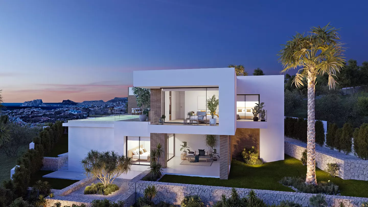 Magnolias Design - Villa Aqua in Cumbre del Sol - Außenansicht Foto 1