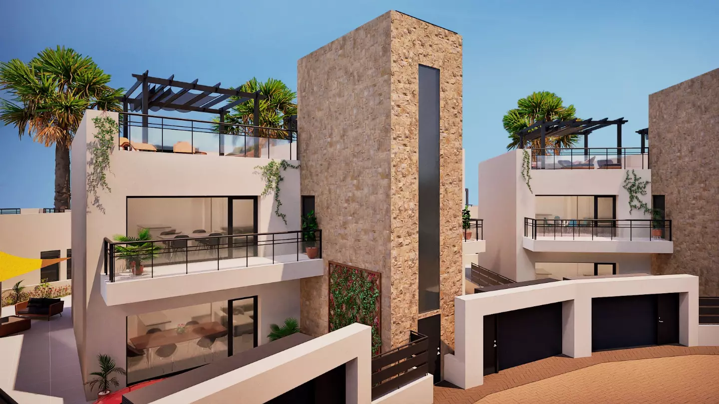 The Wind Mill Bungalows in Fuente Alamo - exterior foto 1