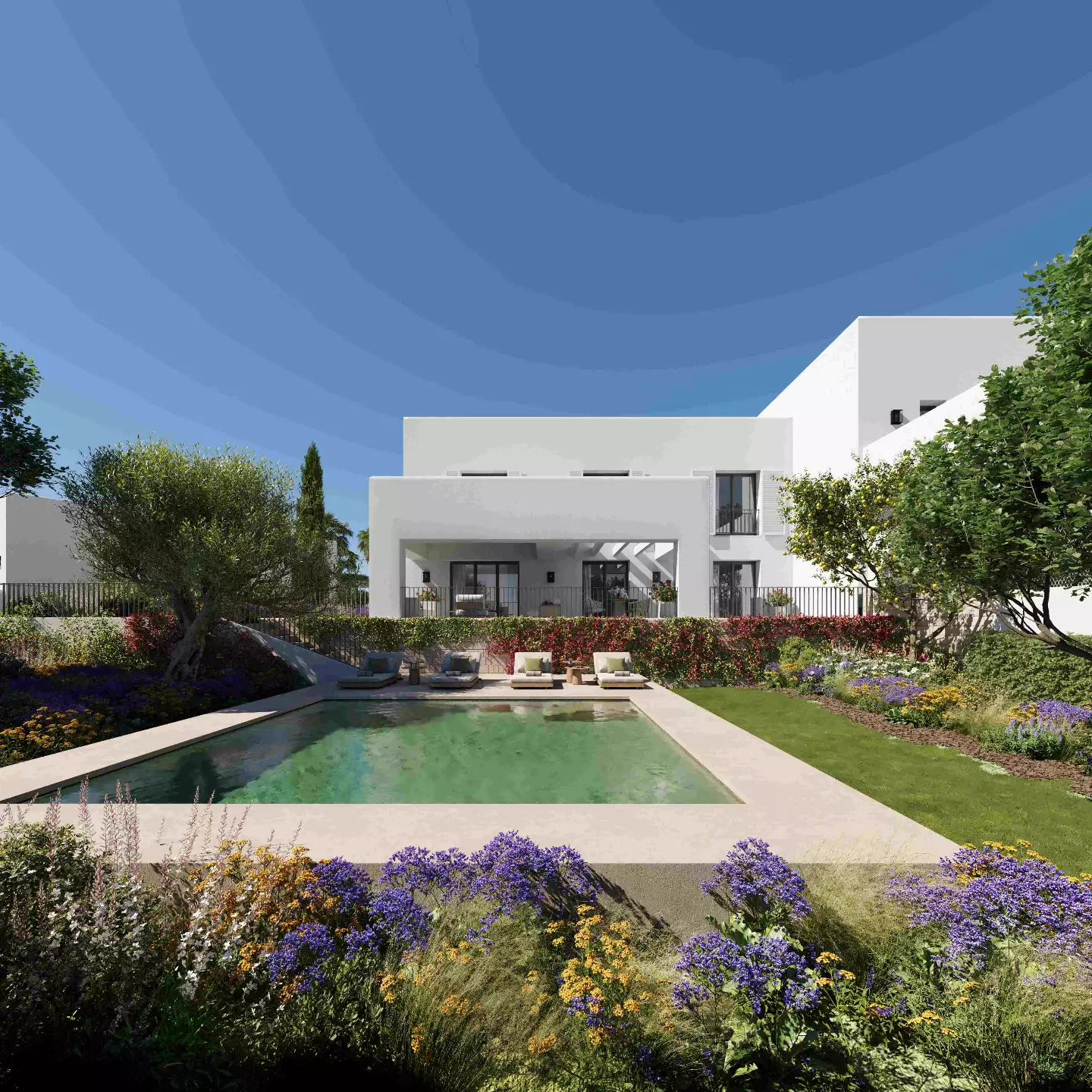 Casa Garden en Las Villas de los Alamos in Sotogrande - eksteriør foto 1