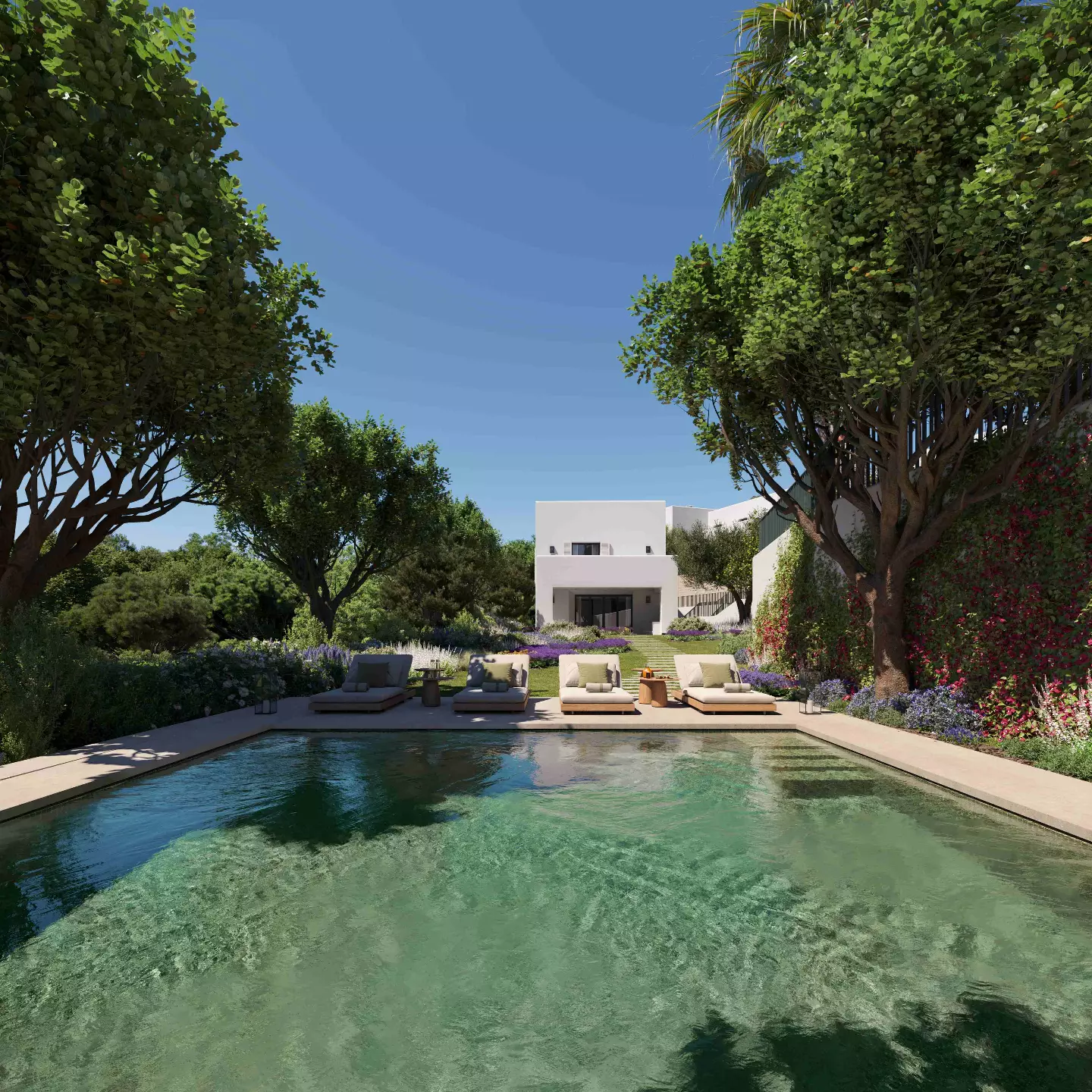 Casa Garden en Las Villas de los Alamos in Sotogrande - eksteriør foto 1