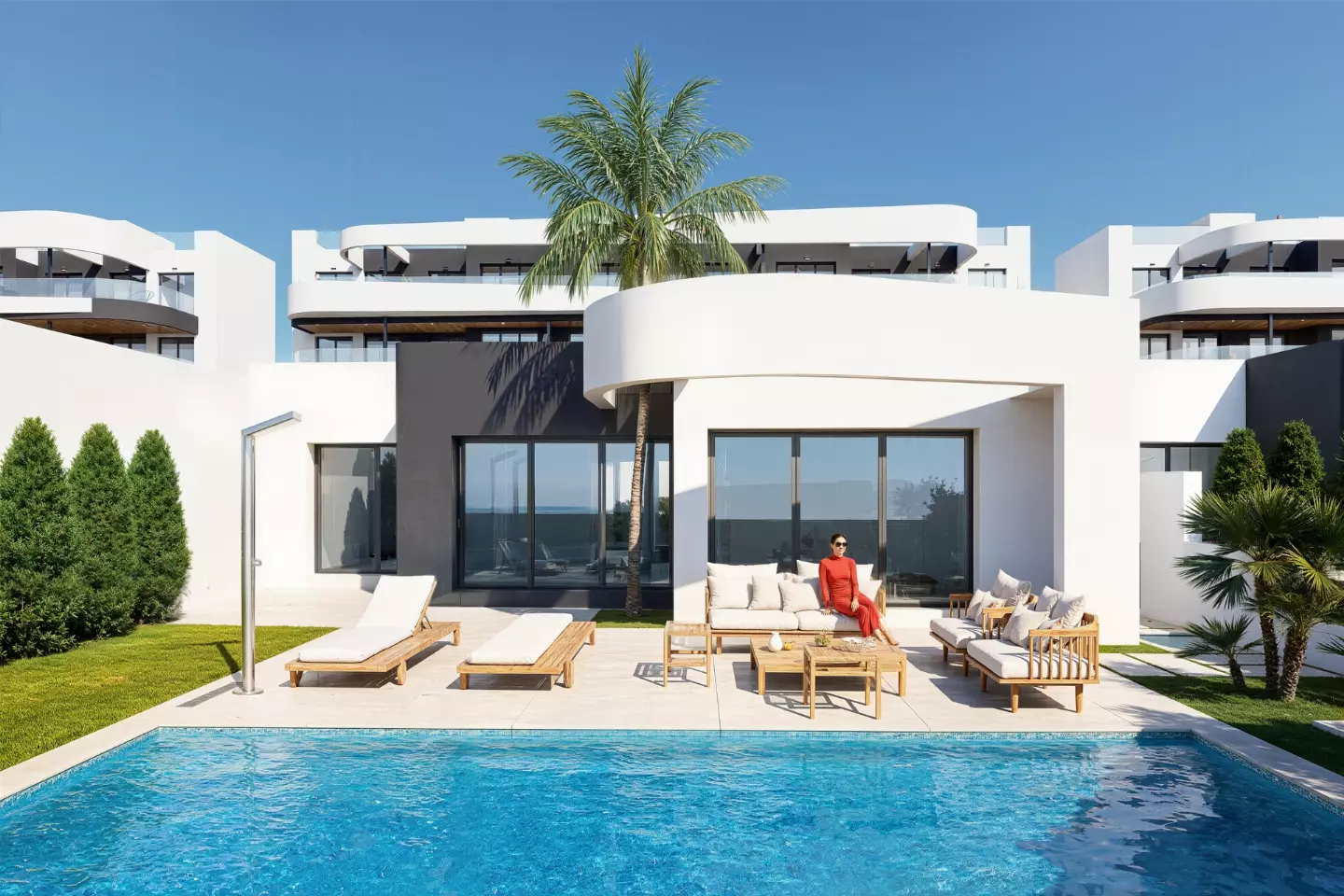 Best Mediterraneo II- Villas in Los Alcázares - eksteriør foto 1