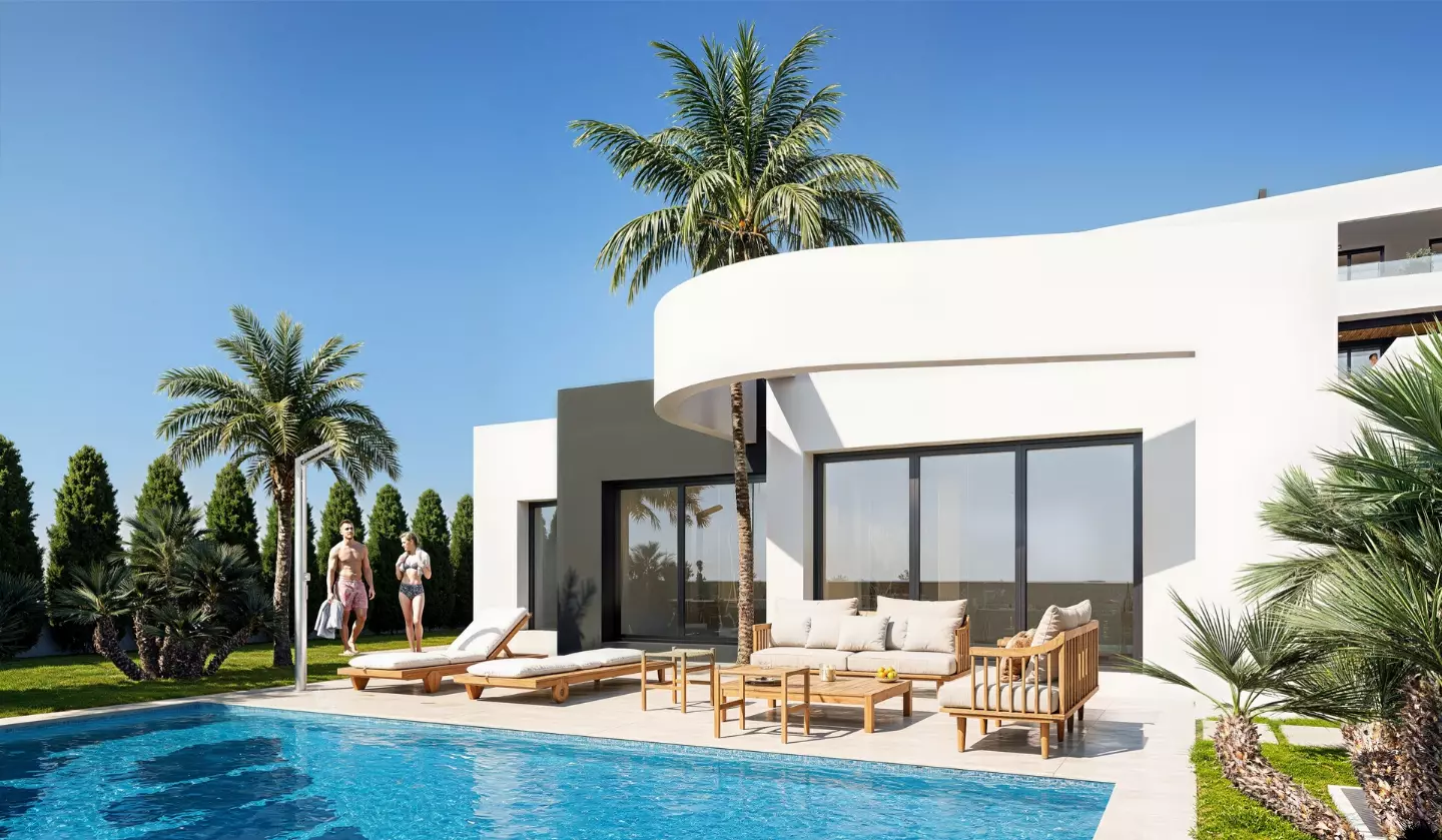 Best Mediterraneo II- Villas in Los Alcázares - eksteriør foto 1