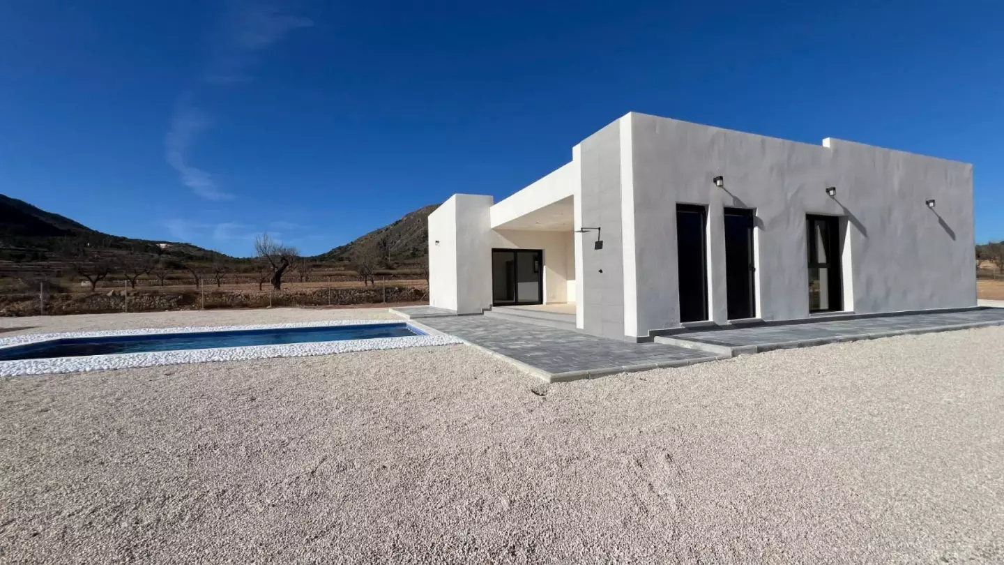 Villas en Hondon de las Nieves in La Canalosa - eksteriør foto 1