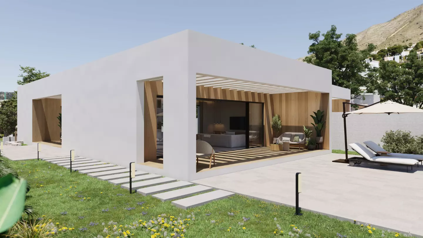 Villa Soller in Finestrat - exteriér foto 1