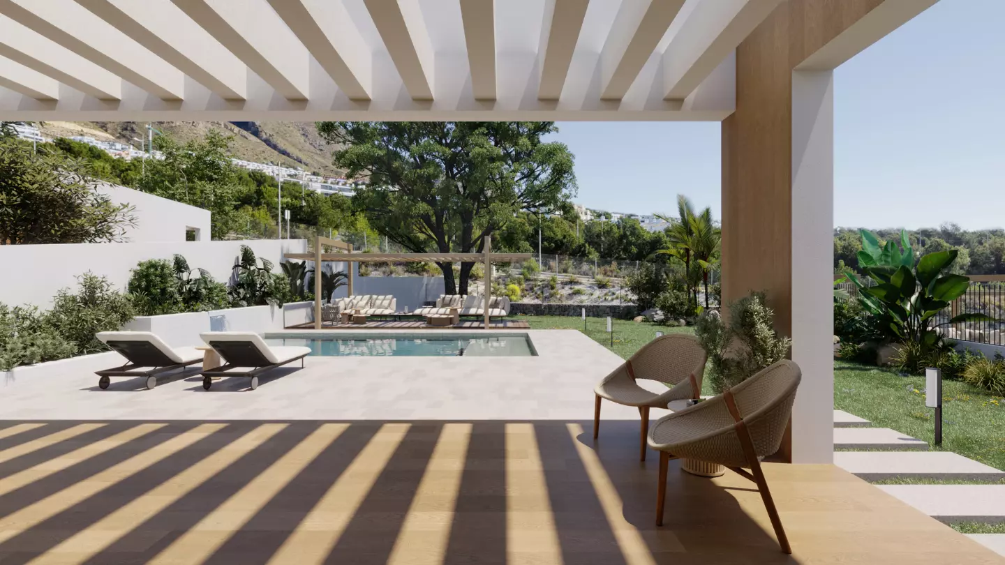 Villa Soller in Finestrat - exteriér foto 1