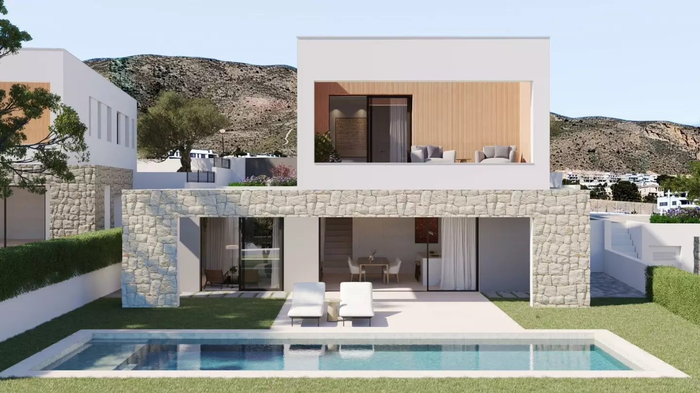 Villa Petra in Finestrat - exteriér foto 1