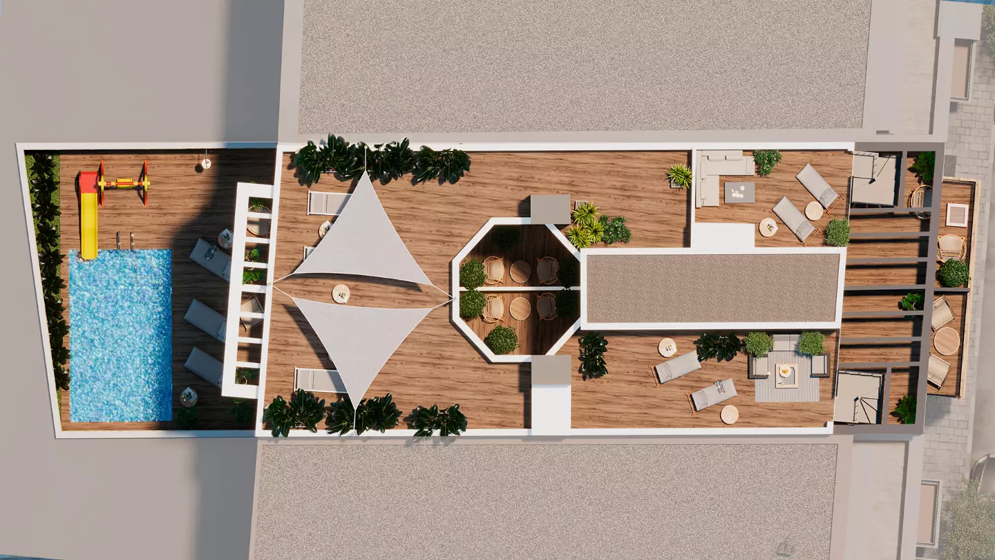 Residencial Rodas Playa in Torrevieja - Außenansicht Foto 1
