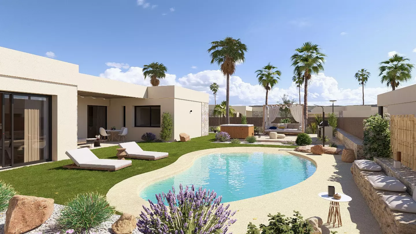 Villas Nara en Oasis Altaona in Murcia - exterior foto 1