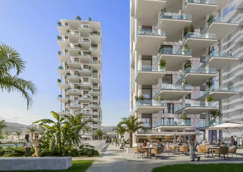 Towers I in Calpe - Außenansicht Foto 1