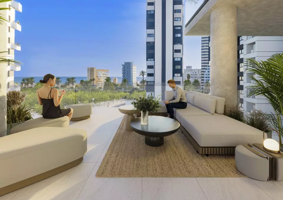 Towers I in Calpe - экстерьер фото 1