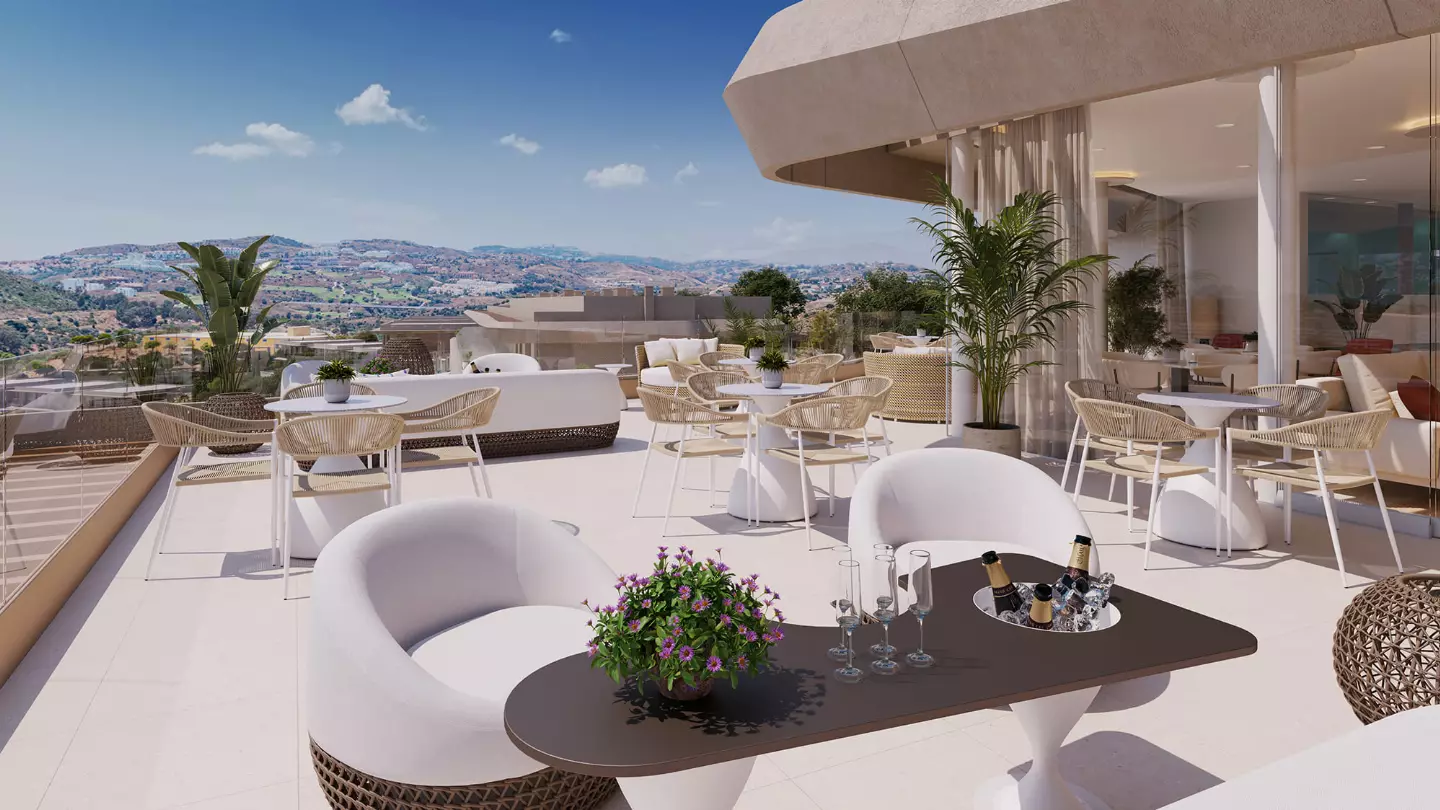 Vission Hills II Apartments in Las Lagunas de Mijas - экстерьер фото 1