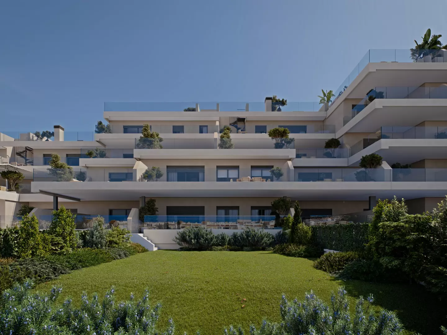 Las Mesas Sea Suites in Estepona - widok zewnętrzny zdjęcie 1