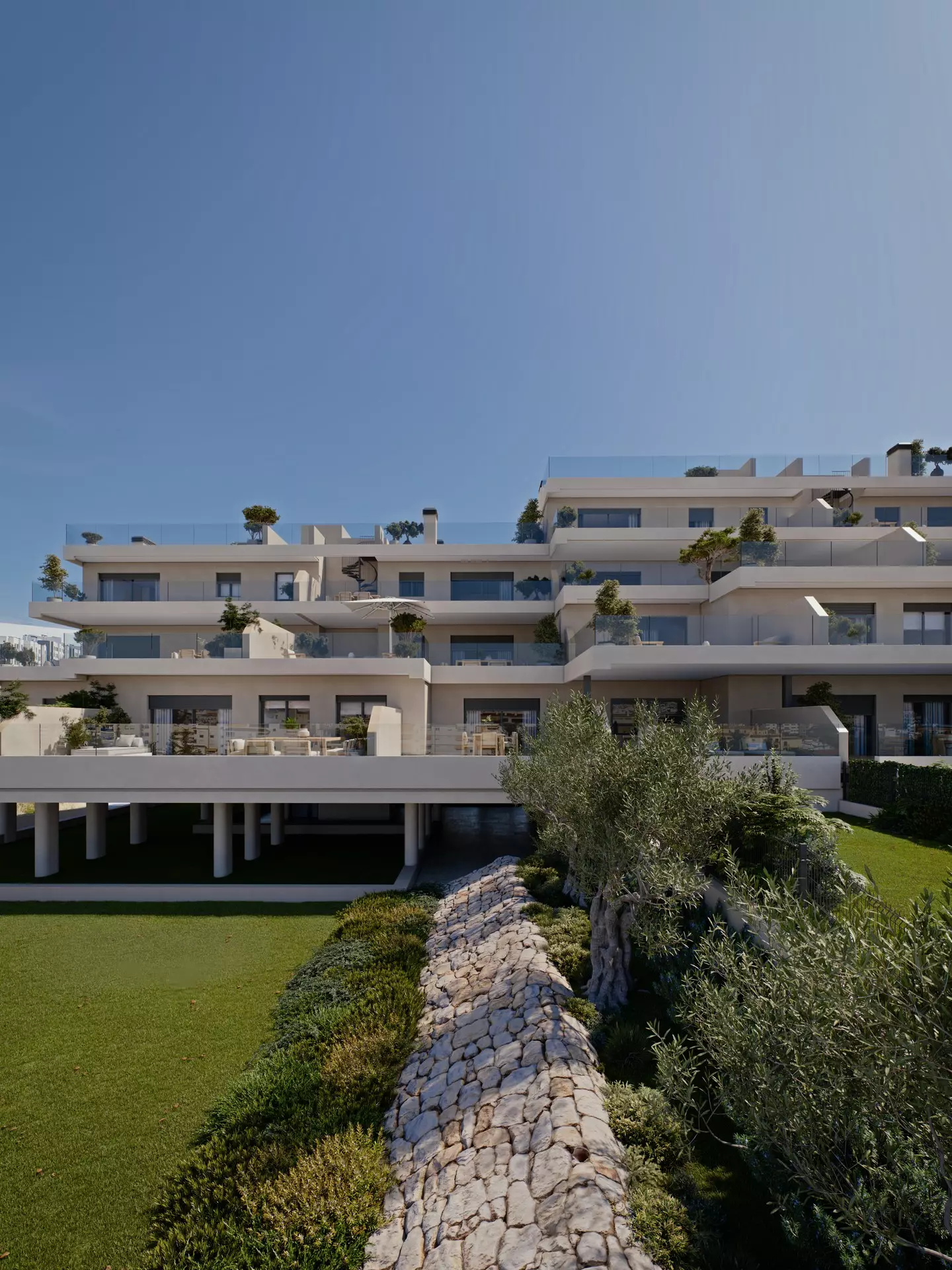 Las Mesas Sea Suites in Estepona - widok zewnętrzny zdjęcie 1