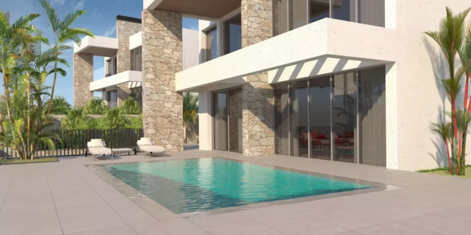 Lubina Villas in Las Farolas - Außenansicht Foto 1