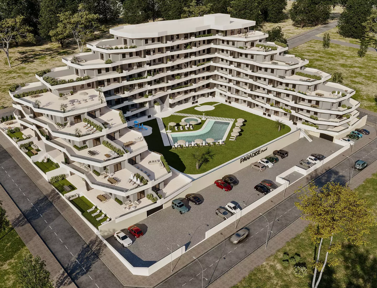Paradise Resort in San Miguel de Salinas - eksteriør foto 1