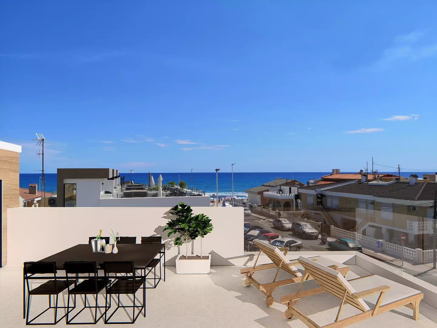 Villa Playa in La Mata - eksteriør foto 1