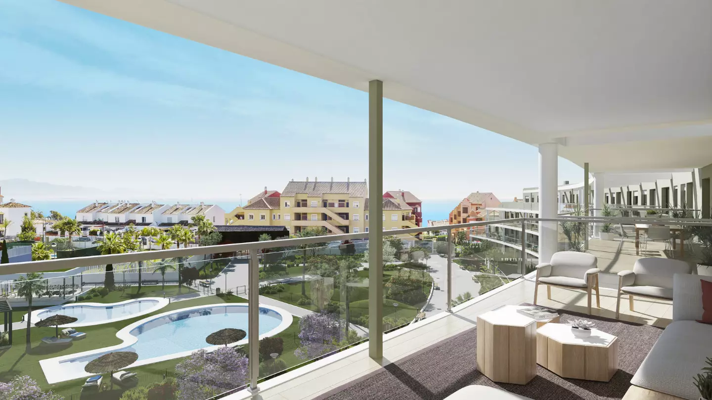 Amphora Beach Residence F3- F4 in Manilva - Außenansicht Foto 1