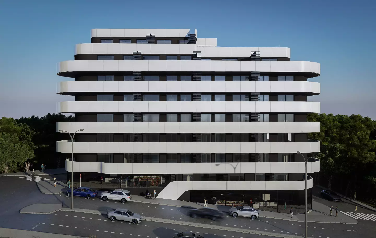 Residencial Los Balcones de Calpe in Calpe - Außenansicht Foto 1