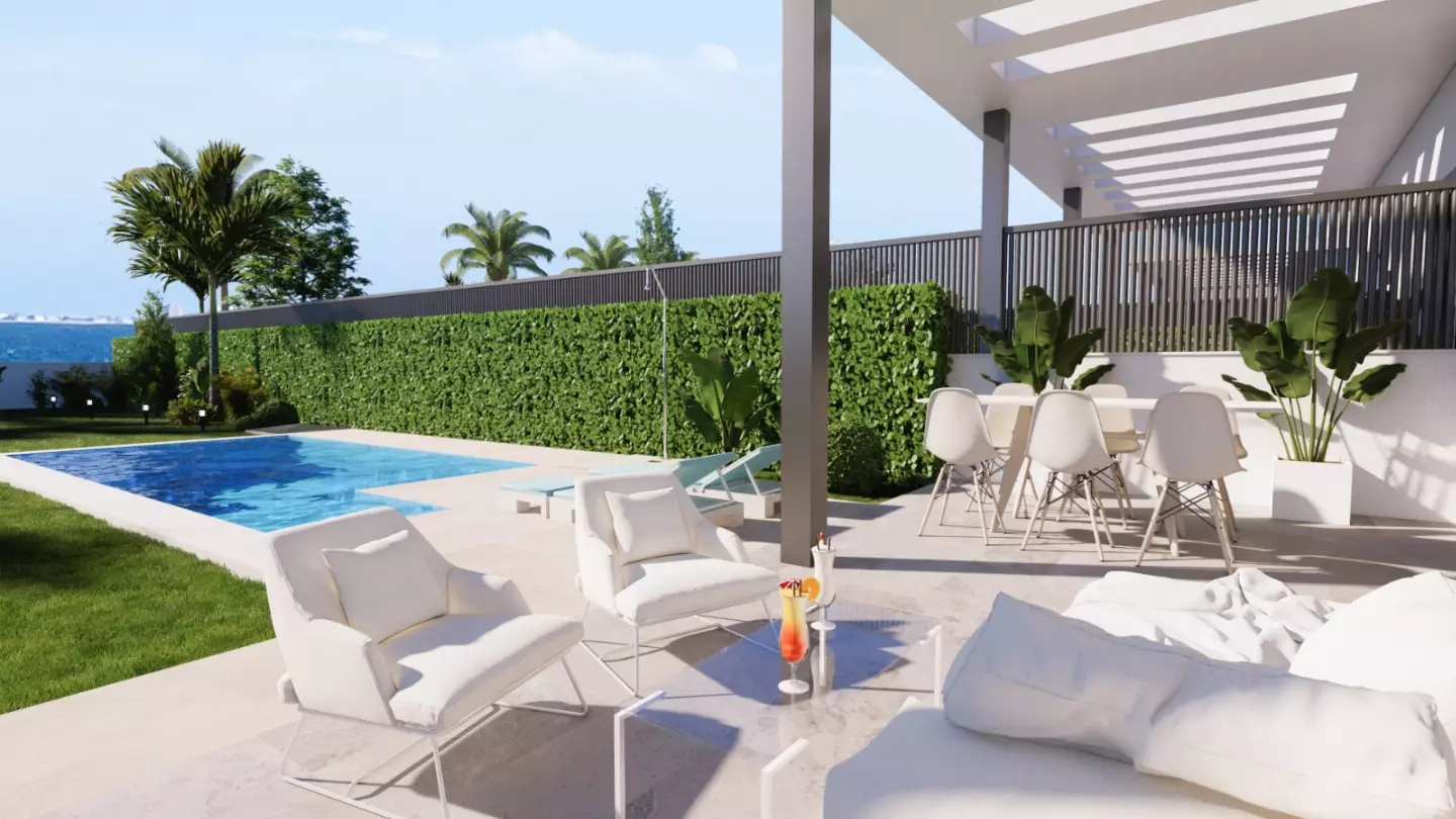 Infinity Beach Villas in Los Alcázares - exterior foto 1