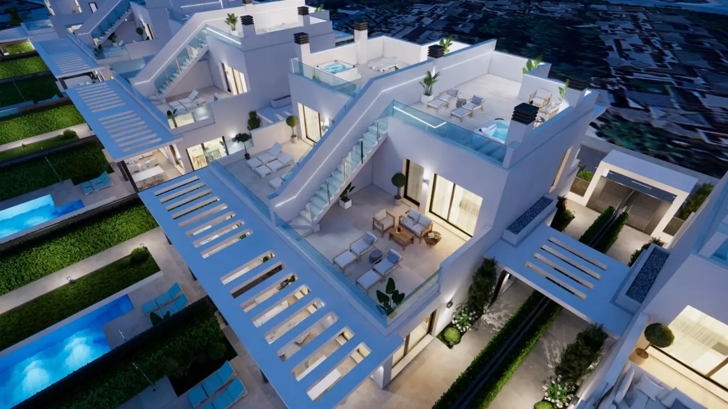 Infinity Beach Villas in Los Alcázares - exterior foto 1