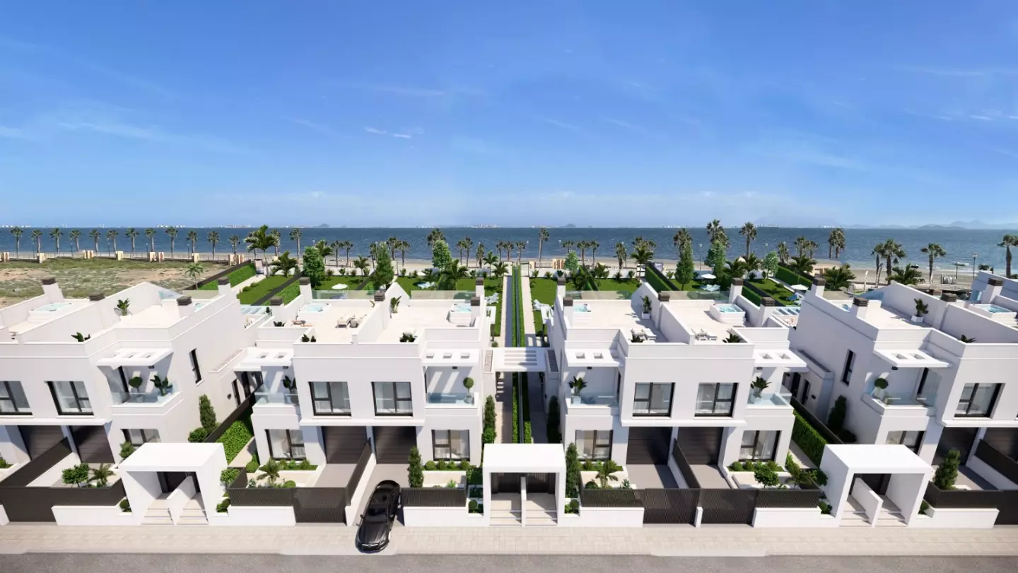 Infinity Beach Villas in Los Alcázares - exterior foto 1
