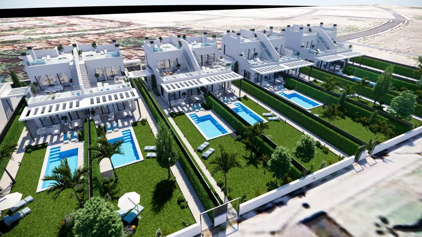 Infinity Beach Villas in Los Alcázares - exterior foto 1
