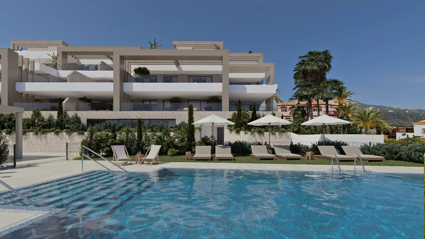 Las Mesas Infinity Homes in Estepona - eksteriør foto 1