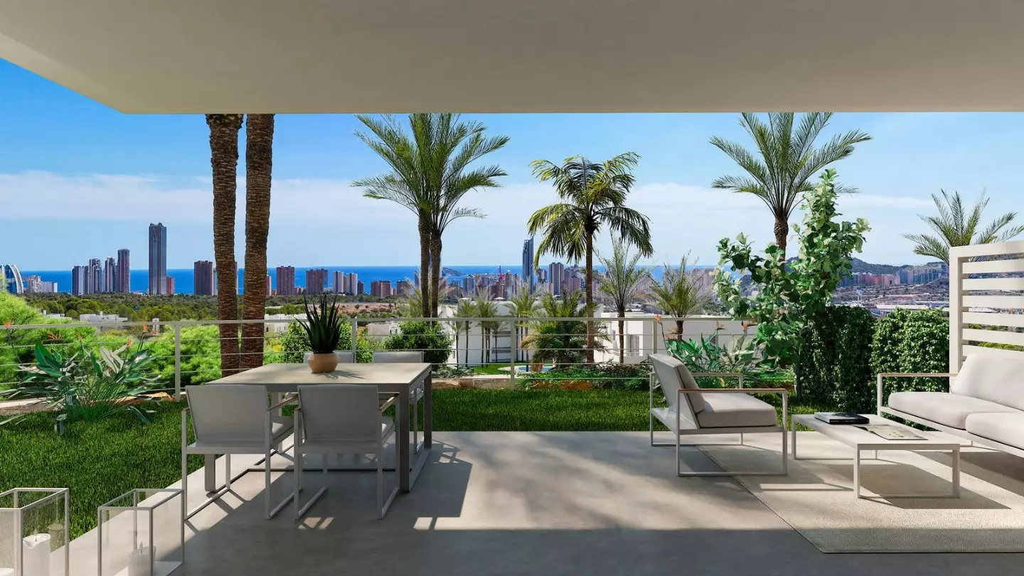 La Salamandra II Apartaments in Finestrat - exterieur foto 1